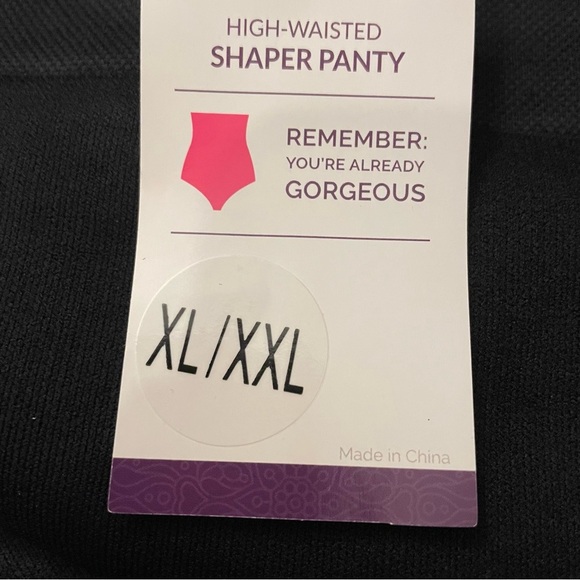 EMPETUA High Waisted Shaper Panty Black Size XL/XXL NWT 54001 - Picture 5 of 10
